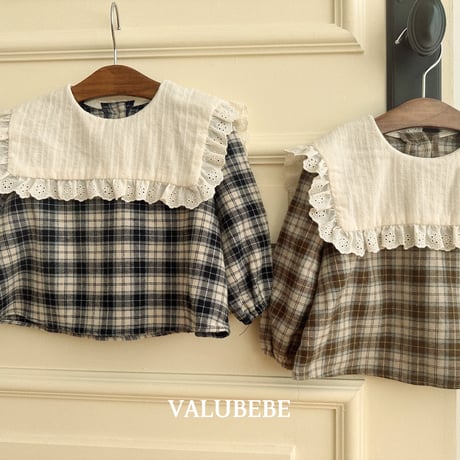 valubebe/18. check kay blouse 6M-S