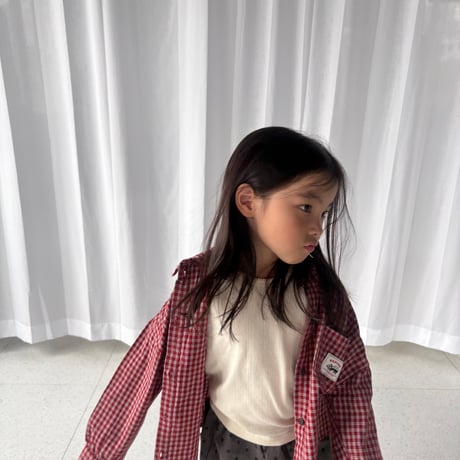 pepper/26. cookie check shirt XS-XL