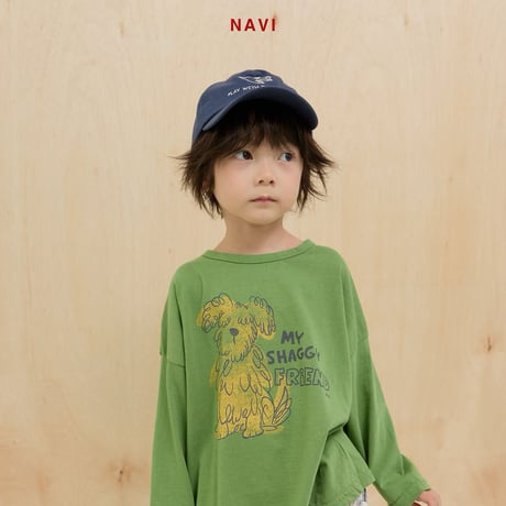 navi/71. puffy T-shirt S-XL