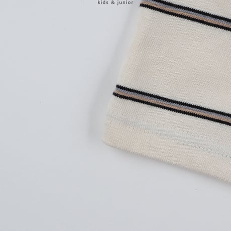 owen/38. single stripe collar T-shirt JS-JXL