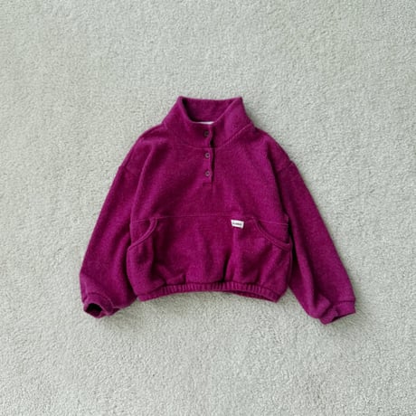 urbanrabbit/57. Knit Half-button Top JS-JM