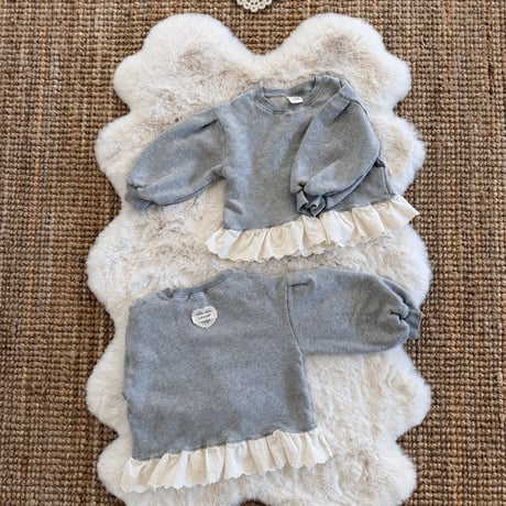 lovin/16. lace fril man-to-man 1-11