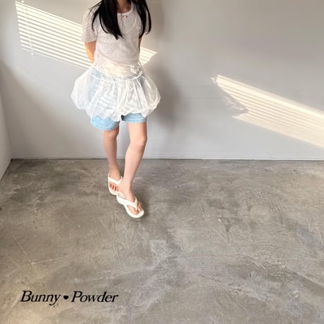 bunnypowder/220. sha bullon rayerd one-piece S-XL