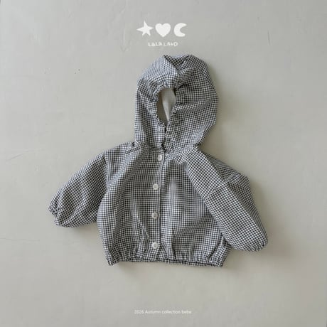 lalaland/80. b gobang hood jumper 6M-18M