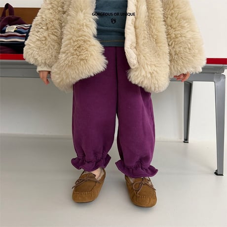 gou/60. curly pants JS(8-9Y)-JL(10-11Y)