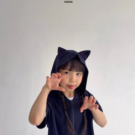 saintdoll/164. catcat hood zipup S-XL