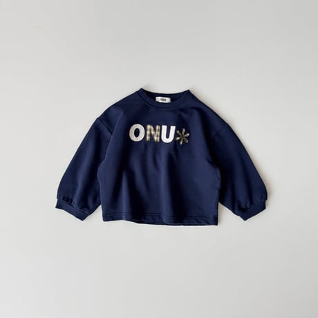 onu/8. embroidery patch T-shirt BABY(12M)-XL(6-7Y)