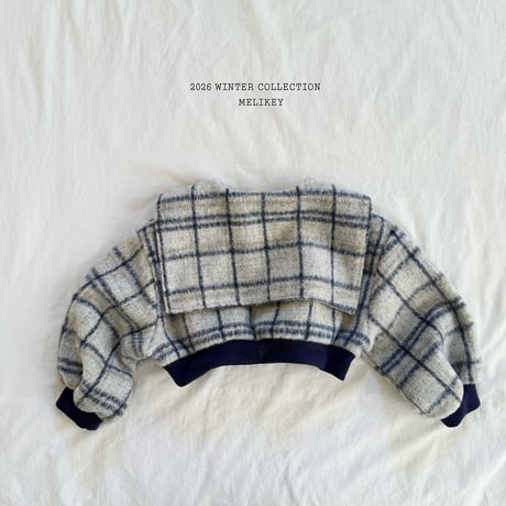 melikey/77. mojik check sera zipup XS-XL