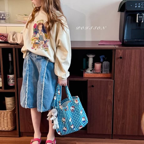 poisson/14. lace bermuda pants JS-JM