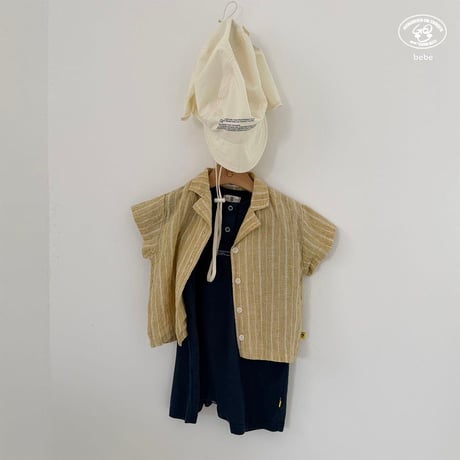 gou/171. B- linen shirt 2(6-12M)-3(12-18M)