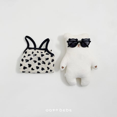 oottbebe/34. peuty leopard FullBody ( bebe ) suit S(0-6M)-M(6-12M)