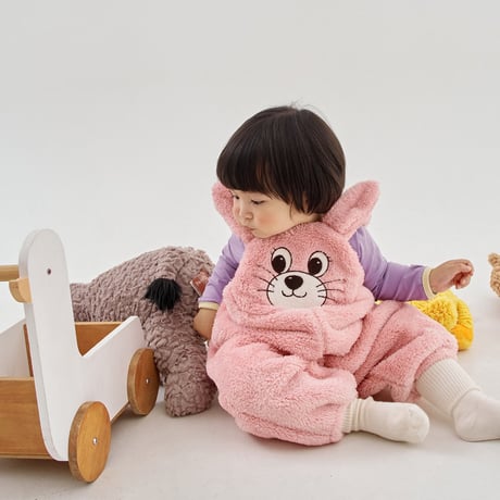hereiam/45. kinder animal overalls 12M-S
