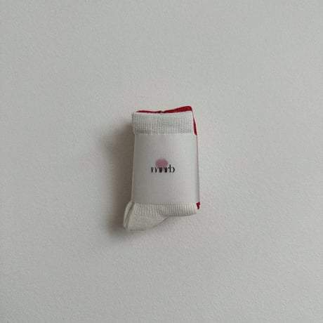 minirobe/46. Heart Logo Socks 3Set XS-M