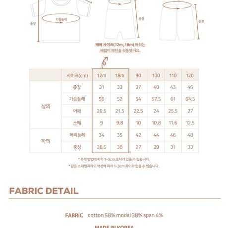 hereiam/20. summer joy inner wear 12M-XL