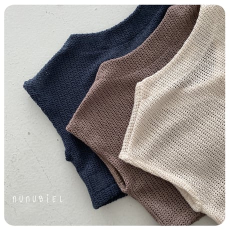 nunubiel/7. lemon vest XS-XL