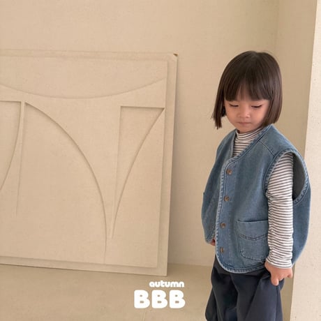 bellabambina/4. roose denim zzoki vest 2XS-XL