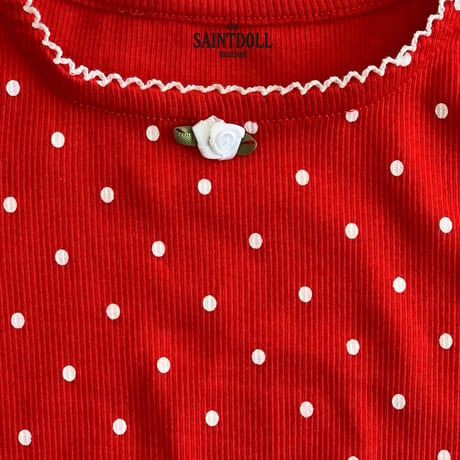 saintdoll/21. dot square T-shirt S-XL