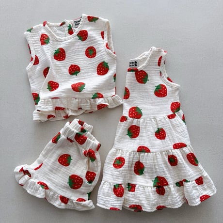 peachpeach/27. strawberry blouse XS-XL