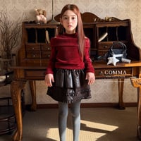 comma/66. ledder skirt 160-170