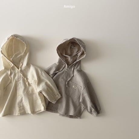 amigo/52. mine hood shirt XS-XL