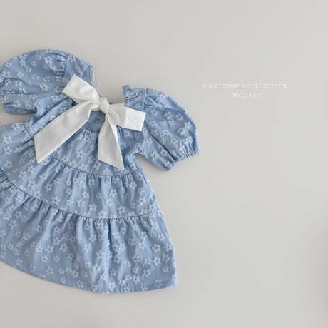 melikey/104. shine ribbon one-piece JS-JM