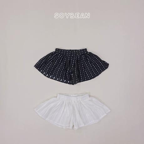 soybean/19. plan ) embroidery skirt pants XS-XL