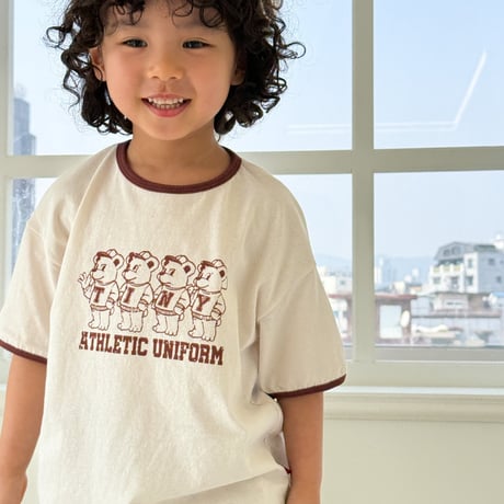 tinyhiker/6. friends bear rappa T XS-XL