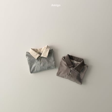 amigo/49. collar T-shirt XS-XL