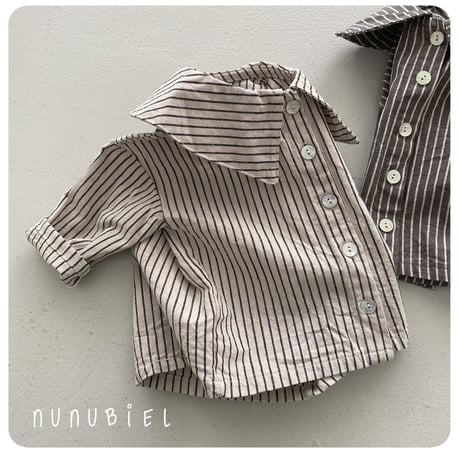 nunubiel/25. stripe shirts XS-XL
