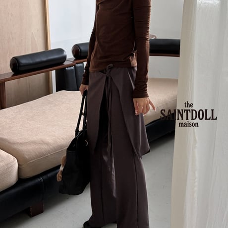 saintdoll/13. half high T-shirt ADULT