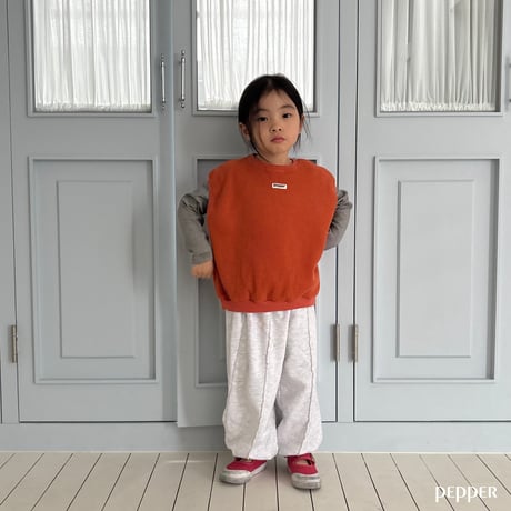 pepper/42. jelly pin tuck jogger XS-XL
