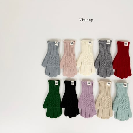 vbunny/17. cable glove FREE(8CM_22CM)