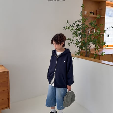 owen/30. two way boxy hood zipup JS-JXL