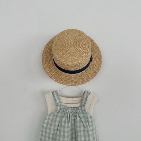 minirobe/48. denim straw hat FREE