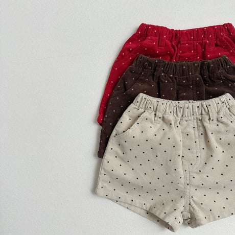 atomeme/3. Dot Corduroy Pants S-XL