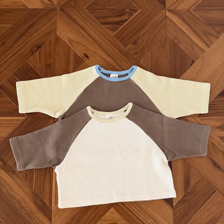 lovin/17. waffle raglan T-shirt 1-11