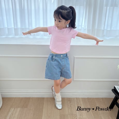 bunnypowder/168. ribbon cubic T-shirt 2XL-4XL