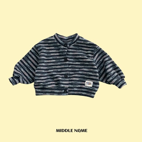 middlename/35. stripe cardigan S-XL