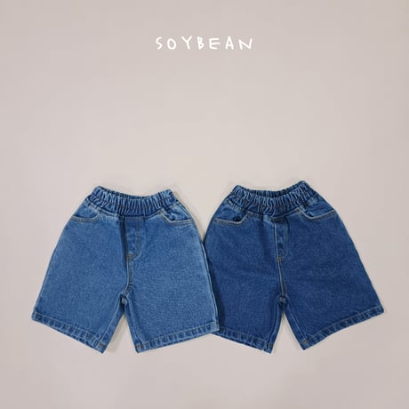 soybean/84. bermuda denim pants XS-XL