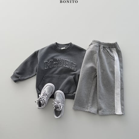 bonito/65. two color pants 12M-XL