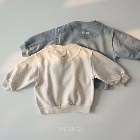 thebeige/7. SS Seam-line sweatshirt XXS-L