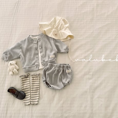 valubebe/27. tokyo waffle cardigan 6M-S