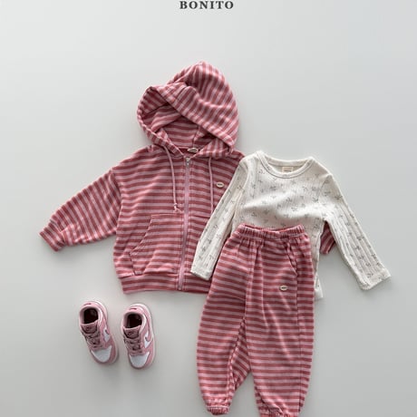bonito/60. hit hood zipup JS-JM
