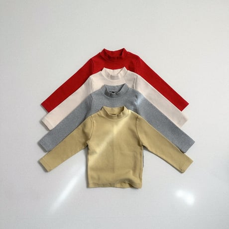 atomeme/13. Plain Turtleneck T-shirt? S-XL