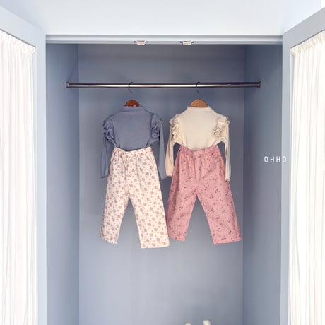 ohho/20. blla flower pants S-2XL