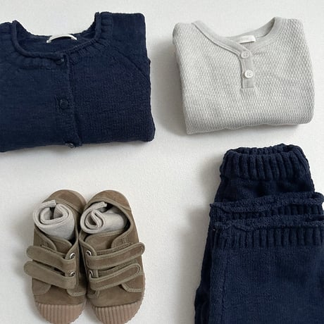 minirobe/40. waffle T-shirt  S-XL
