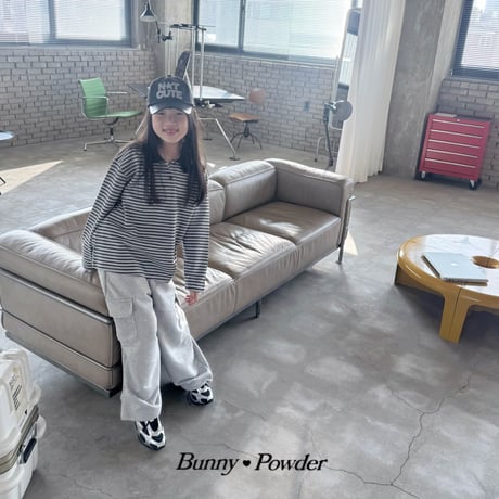 bunnypowder/9. light cargo pants ADULT