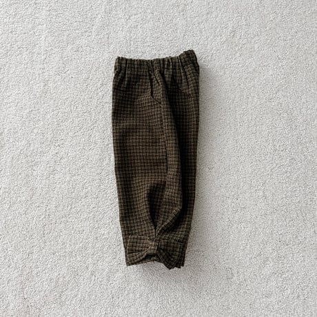 urbanrabbit/18. Ribbon Check Pants XS-XL