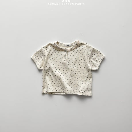 onu/30. flower lace T-shirt XS-XL