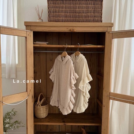 lacamel/32. frill terry hood S-L